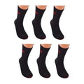 Calceta Wilson Extra Comfort Unitalla Negro 6 Pares Negro Unitalla
