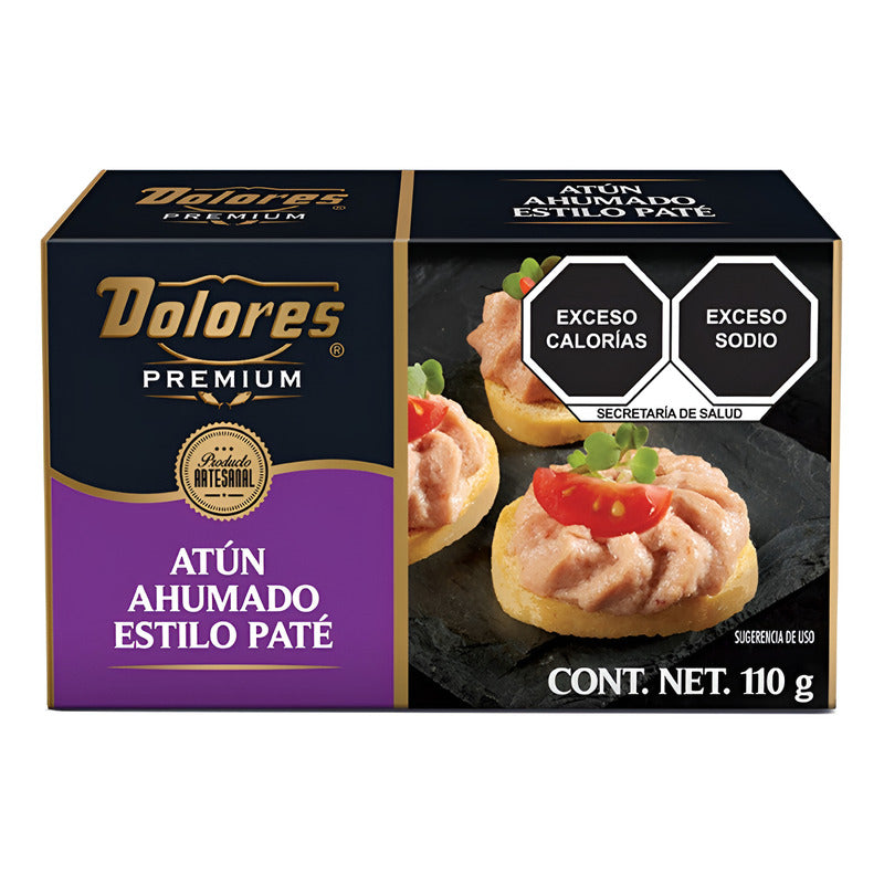 3 Pzs Dolores Pate De Atun Ahumado 110gr