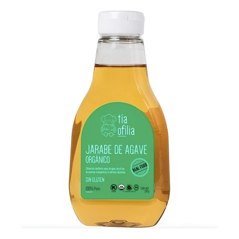 Miel De Agave Orgánica Tía Ofilia 3 Piezas De 330gr