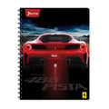Cuaderno Profesional Espiral Norma Ferrari Raya 100h (4pzs) Multicolor