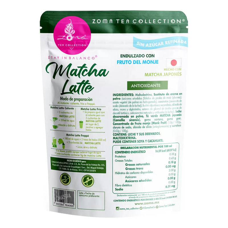 Zoma Tea Matcha Latte 800 G