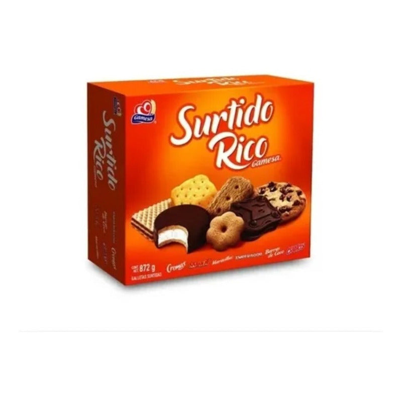 Galletas Gamesa Surtido Rico 872 G