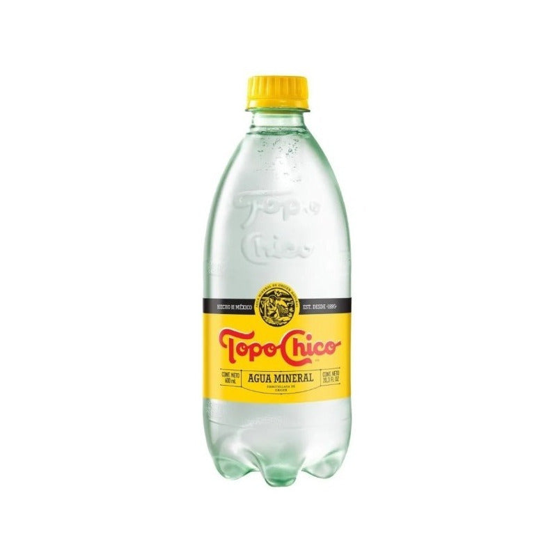 Agua Mineral Topo Chico 600 Ml (6  Piezas)