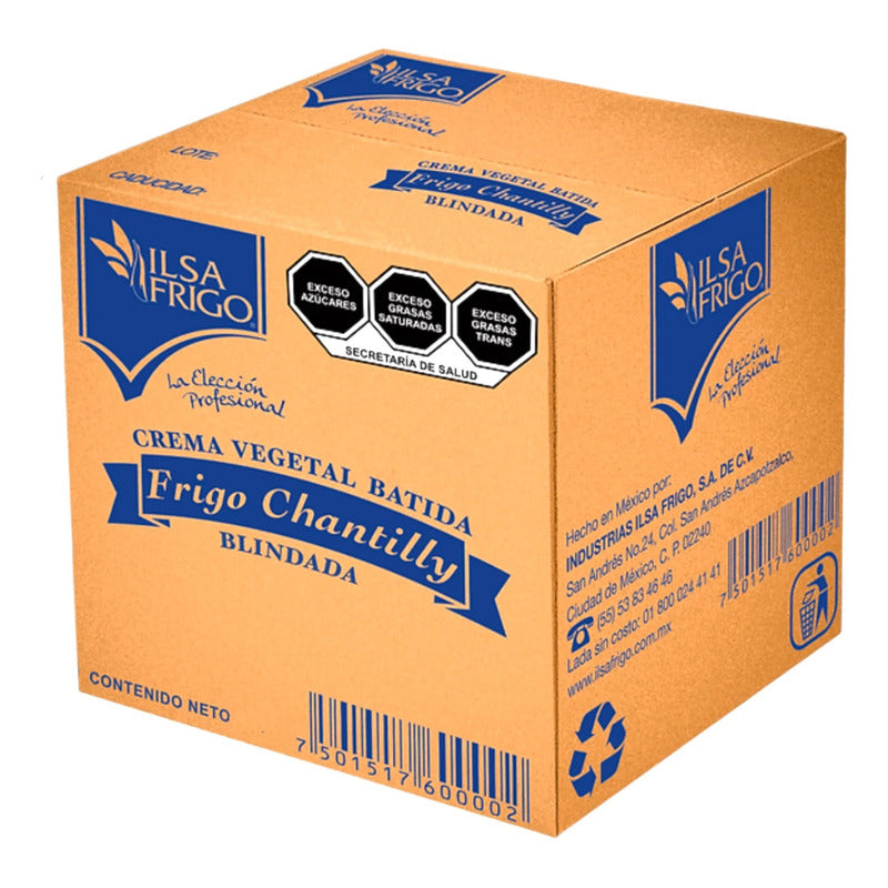 Crema Batida Vegetal Ilsa Frigo 800 G