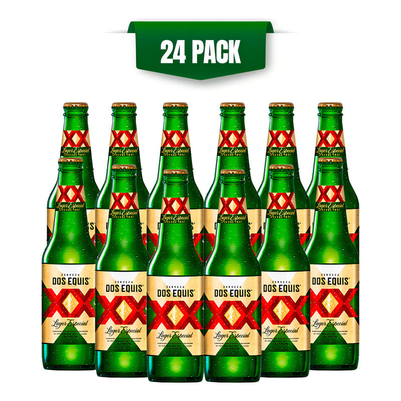 Cerveza Dos Equis Lager 24 Botellas De 355ml