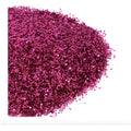 Diamantina #2 Color Fiusha Metalico De 0.6mm 9 Piezas De 50g Fucsia