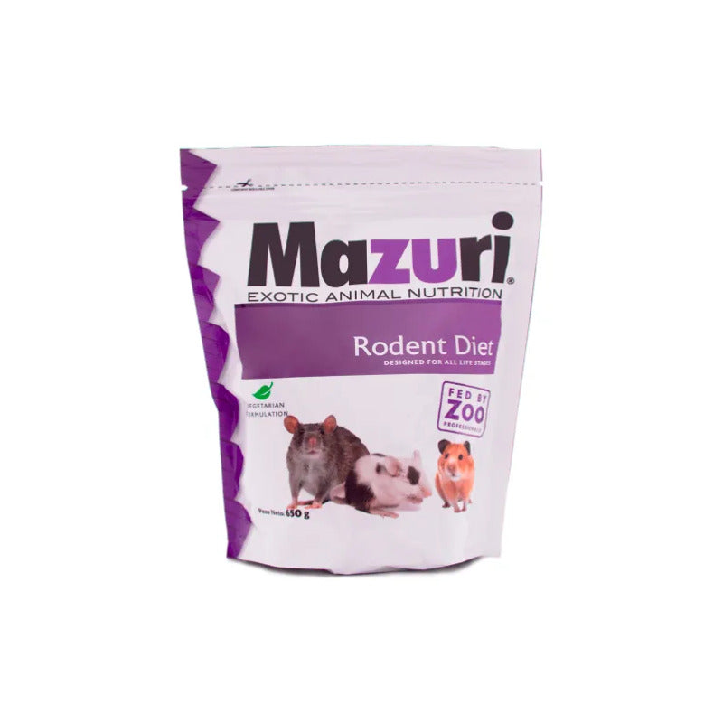 Mazuri Alimento Para Roedores, 650 G