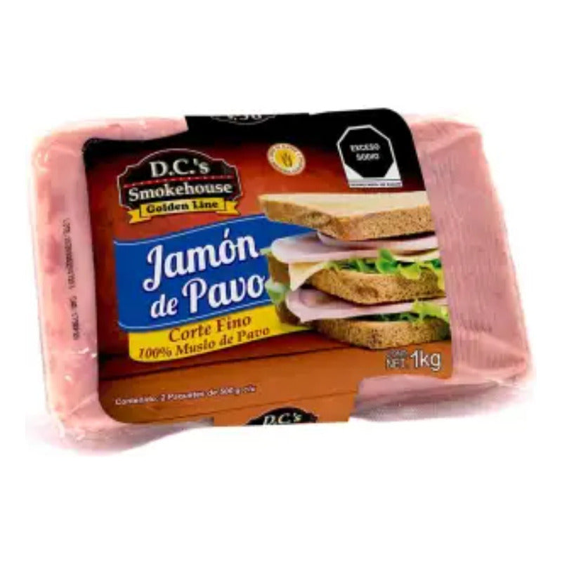 Jamón De Pavo Dc´s Smokehouse Corte Fino1 Kg