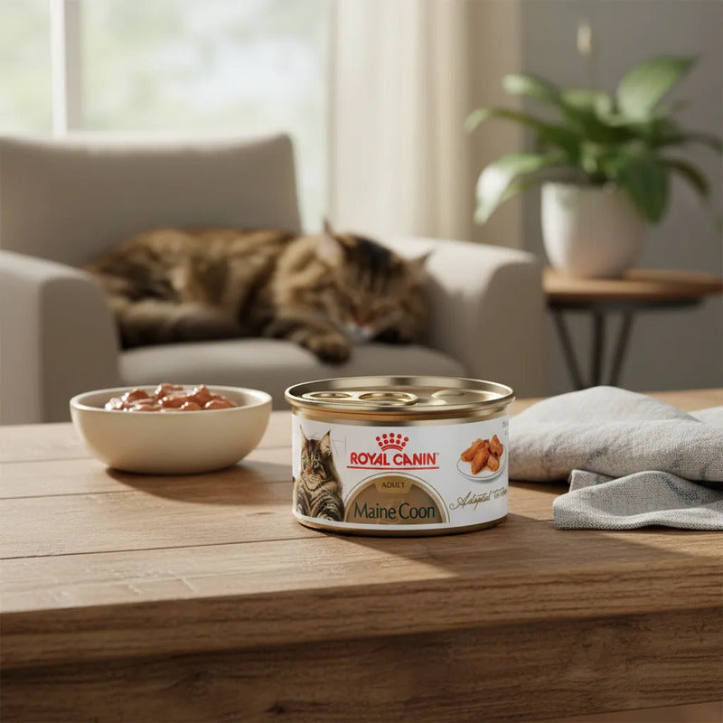 Alimento Húmedo Para Gato Adulto Raza Maine Coon, 85 G