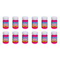 Pintura Acrílica Alta Calidad Color Fiusha 12 Pz De 35ml Fiusha