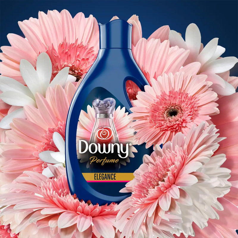 Suavizante Downy Elegance, Perfume Sofisticado Con Notas Florales, 2.6l