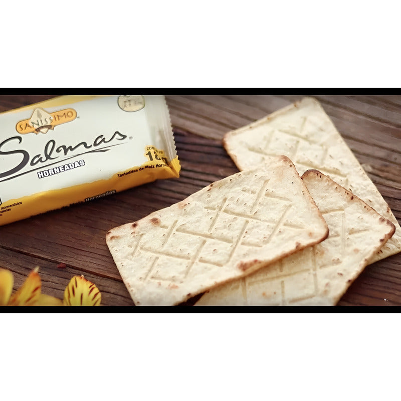 Tostaditas Horneadas Salmas Sanissimo Caja C/48 Paquetes