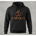 Sudadera Karol G Tropicoqueta M Negro Lisa
