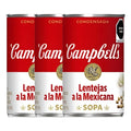 Pack 3 Crema Campbell's Sabor Lentejas 430g