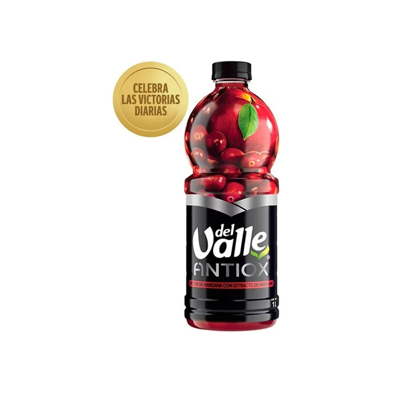 Néctar Del Valle Antiox Manzana C Extracto Arándano 1l 4pzs