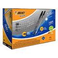 Bolígrafos Bic Cristal Mediano + Ultrafino Negro 73 Pzas Negro