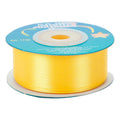 Liston Amarillo Satinado 23mm 10m Amarillo Lisa