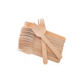 Tenedor De Bambu 3pack De 12pz Madera
