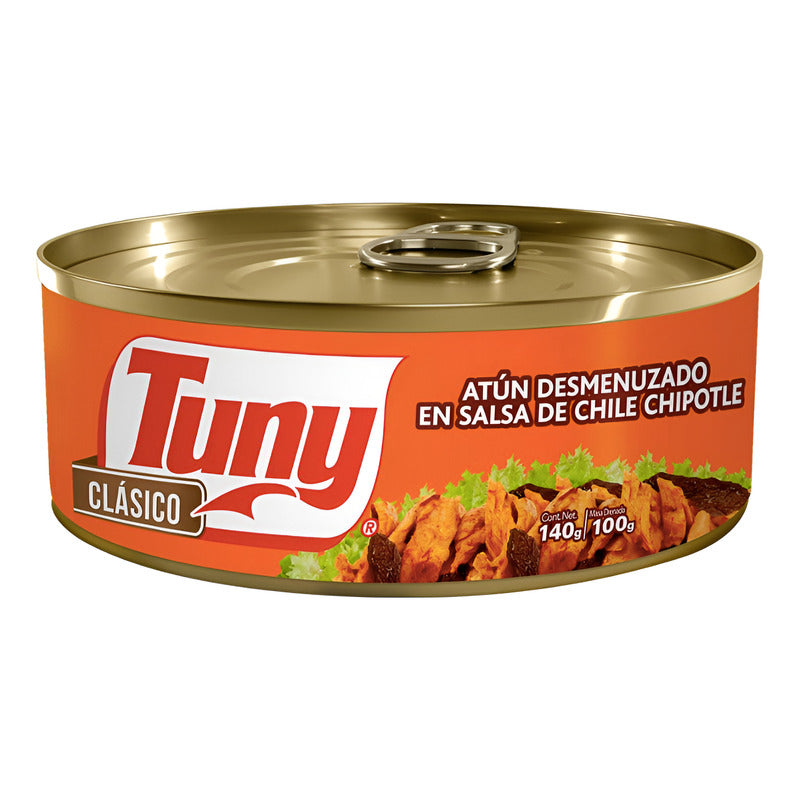 Atún En Salsa De Chipotle Tuny 6 Piezas De 100gr