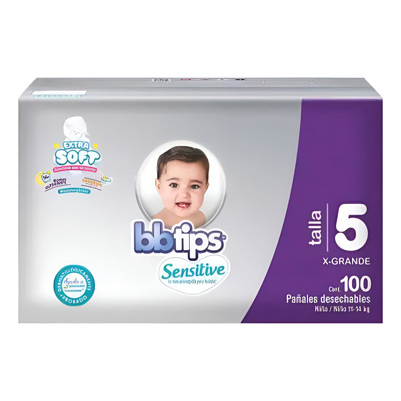 Pañales Etapa 5 Chicolastic Bb Tips 100 Pzas X Sin Género