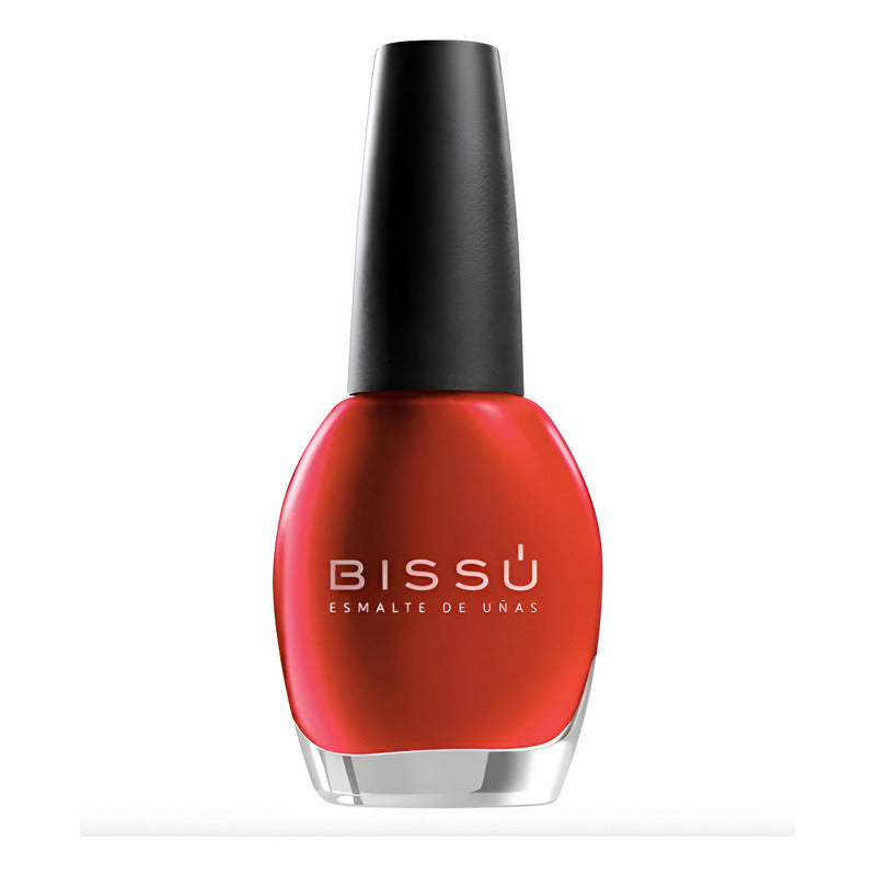 Esmalte De Uñas Bissú Color Volcano 6 Piezas De 15ml Volcano