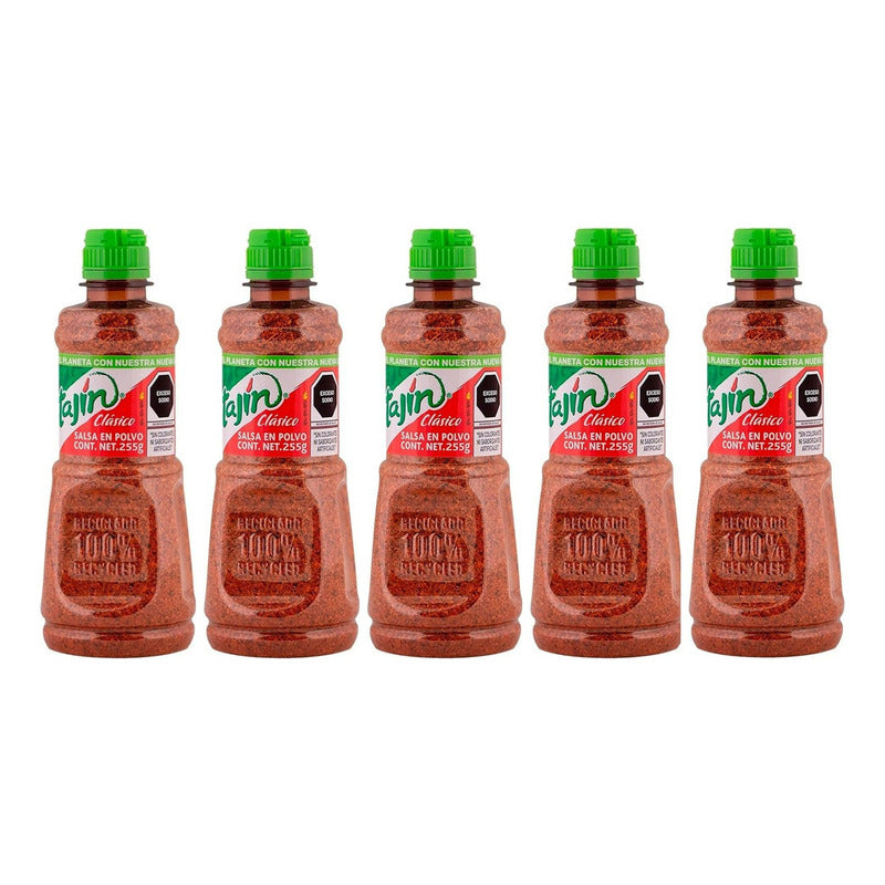 Tajin Clásico En Polvo 255 G 5 Piezas