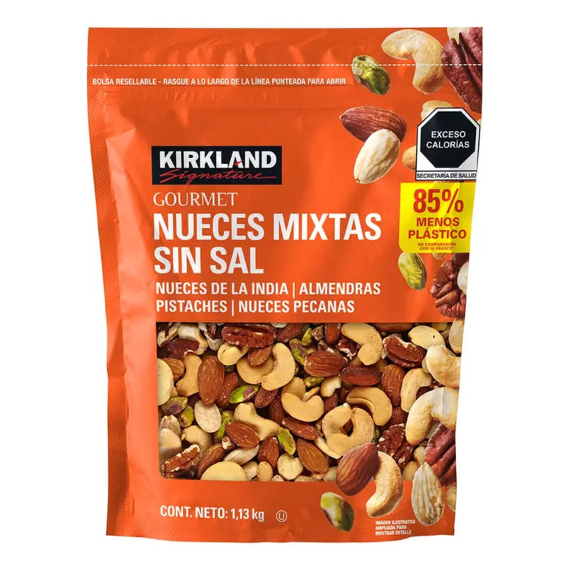 Nueces Mixtas Sin Sal Kirkland Signature 1.13 Kg
