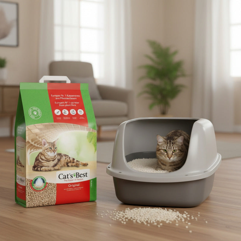 Arena Para Gatos Cats Best 8.6 Kg Biodegradable