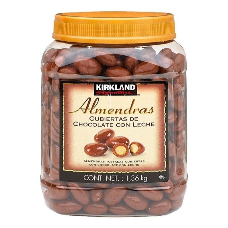 Almendras Cubiertas De Chocolate Con Leche Kirkland 1.36 Kg