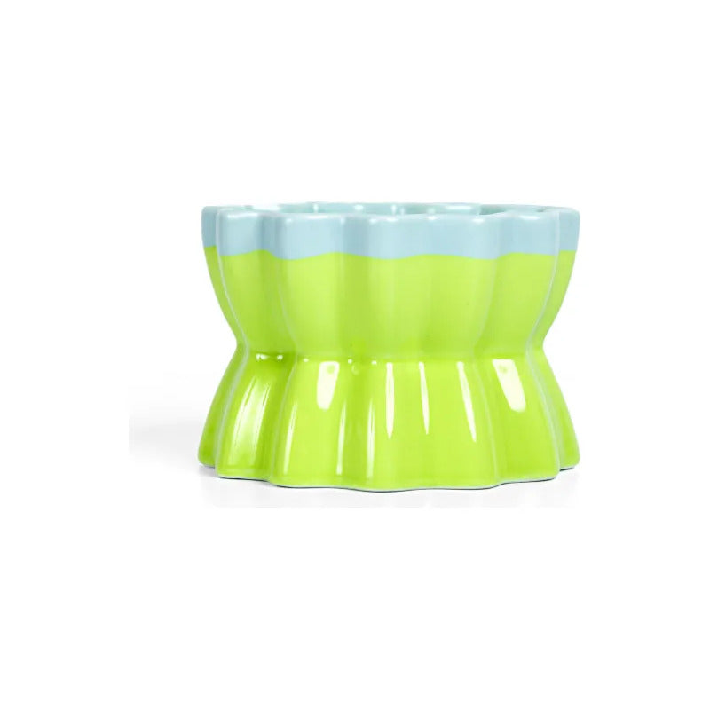 Comedero En Forma De Dulce Para Pequeños Mamíferos, 1 Pieza Verde Claro
