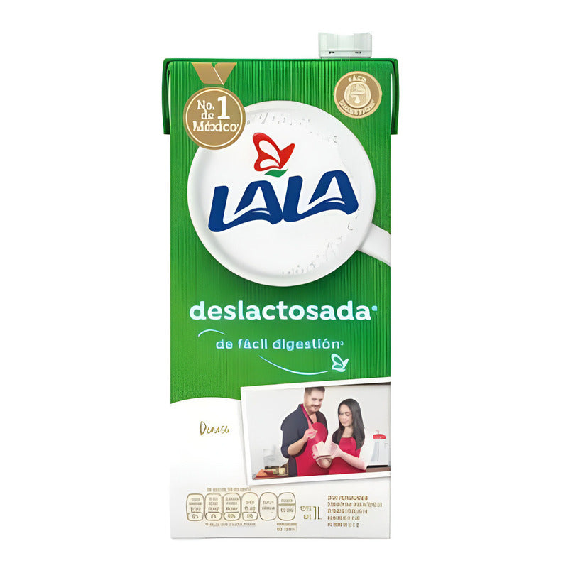Leche Lala Deslactosada 12 Pzas De 1 L C/u