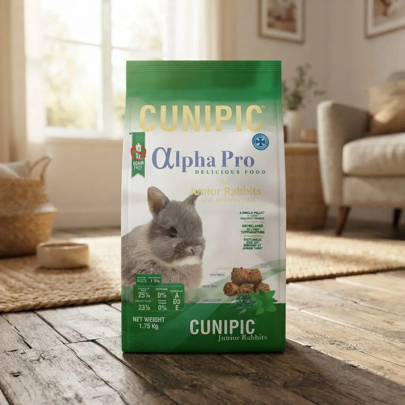 Cunipic Alpha Pro Alimento Para Conejo Junior, 1.7 Kg