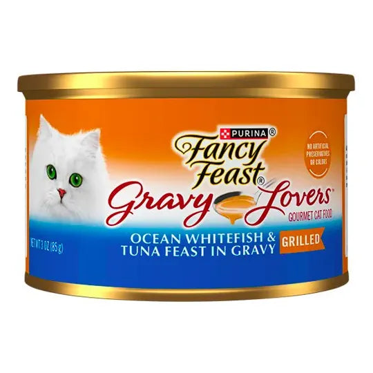 Alimento Húmedo Para Gato De Pescado Blanco Y Atún, 85 G
