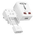 Adaptador Universal De Contactos Con Cargador Usb