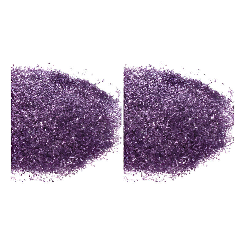 Diamantina Del #1 Color Lavanda Metalico De 1mm 6 Pzs De 50g Lavanda