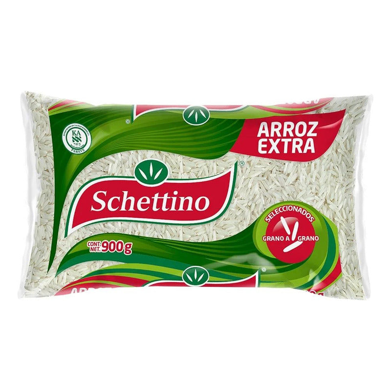 Arroz Schettino 900gr (6 Piezas)