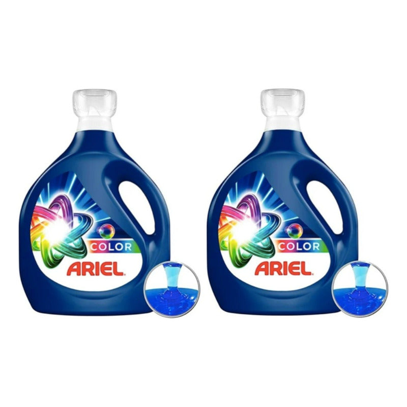 Detergente Líquido Ariel Color 5l (2pzas)