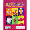 Block Articolor De Papel Fiesta Carta, 50 Hojas, Pack De 2