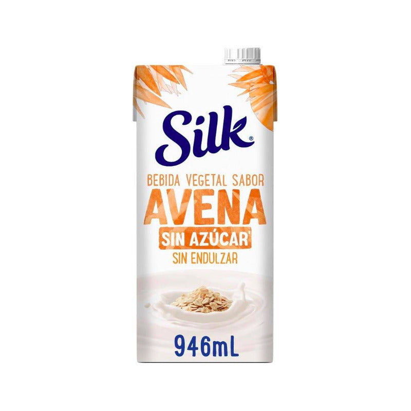 Bebida Vegetal Silk Sabor Avena Sin Azúcar De 946ml