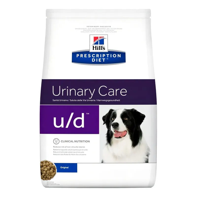 Alimento Hill's Prescription Diet Urinary Care U/d Para Perro Adulto Todos Los Tamaños Sabor Mix De 12.5 Kg