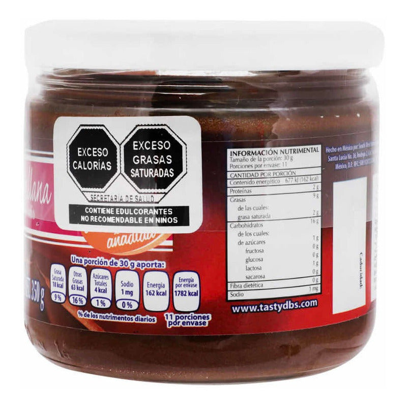 Crema De Avellana Tasty Diabetics Sin Azucar 350gr 2pack Ipg