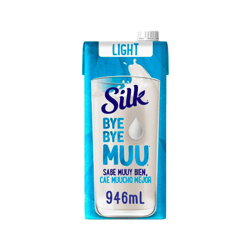 Bebida Vegetal Silk Bye Bye Muu Light 3 Piezas De 946ml