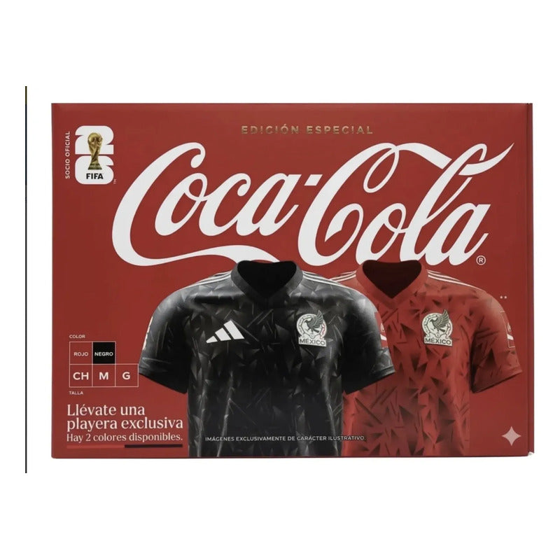 Coca-cola 235ml +  Playera Negra Grande