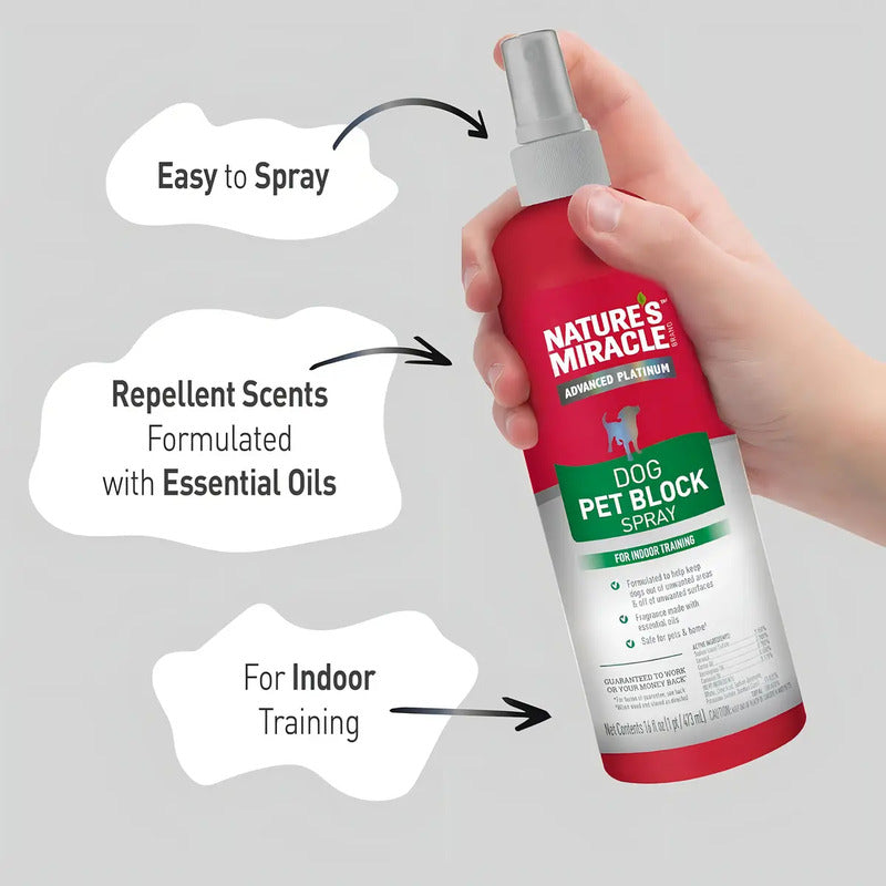 Nature Miracle Spray Repelente Para Perro X 16 Oz