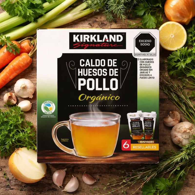 Caldo De Pollo De Huesos Kirkland