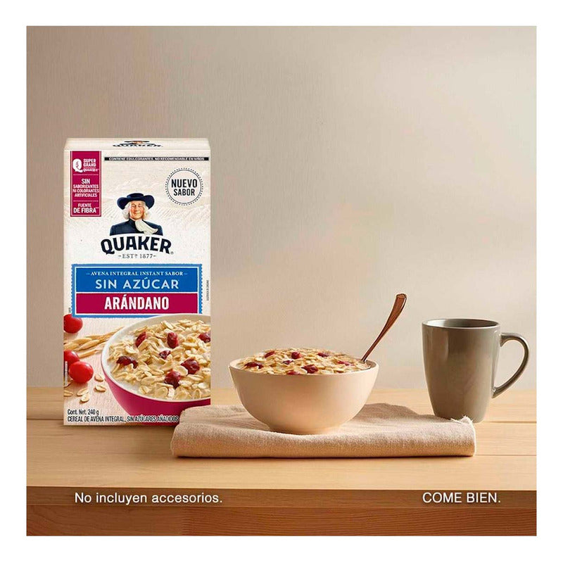 Avena Quaker Instantanea Arándano 240g
