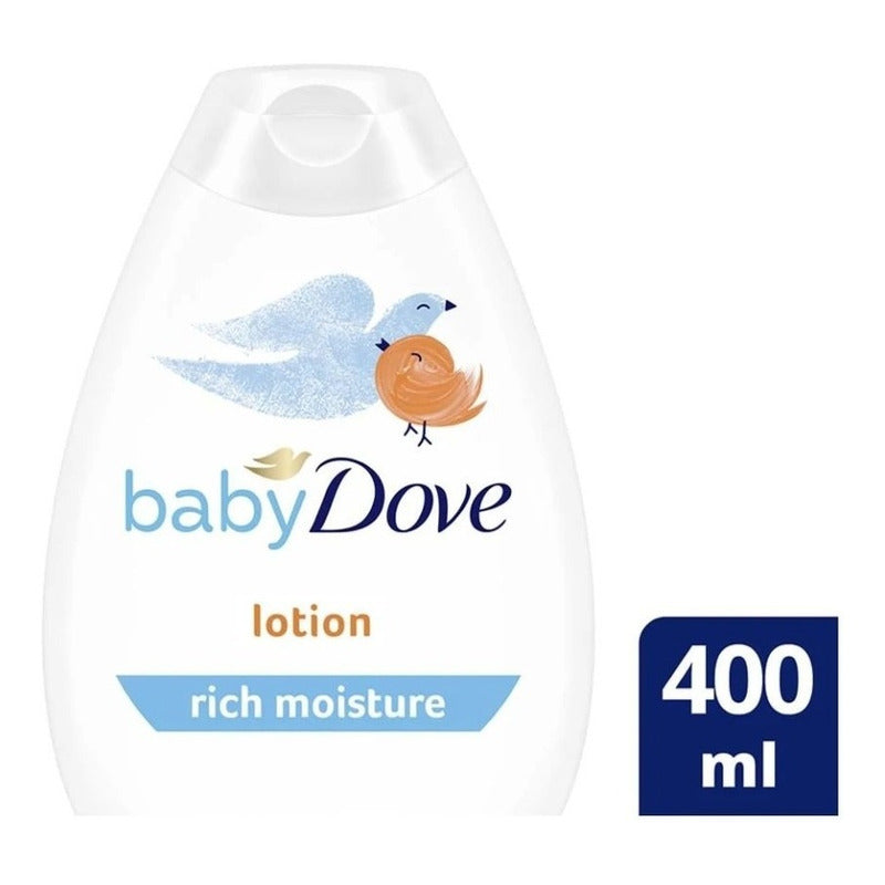 Loción Corporal Baby Dove  Piel Sensible 400ml (2pzs)