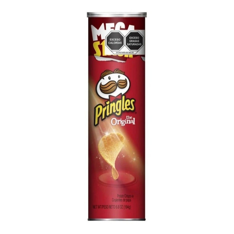 Papas Pringles The Original  5 Pz De  194 G  Lpg