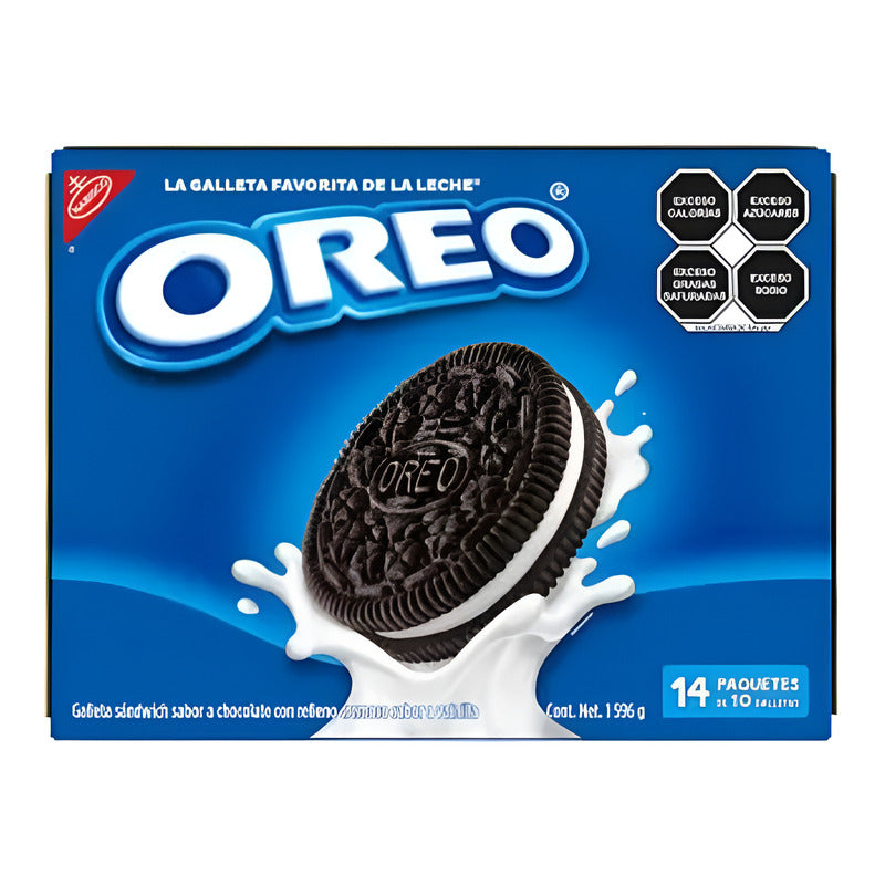 Oreo Nabisco Con 14 Pzas De 114 G C/u