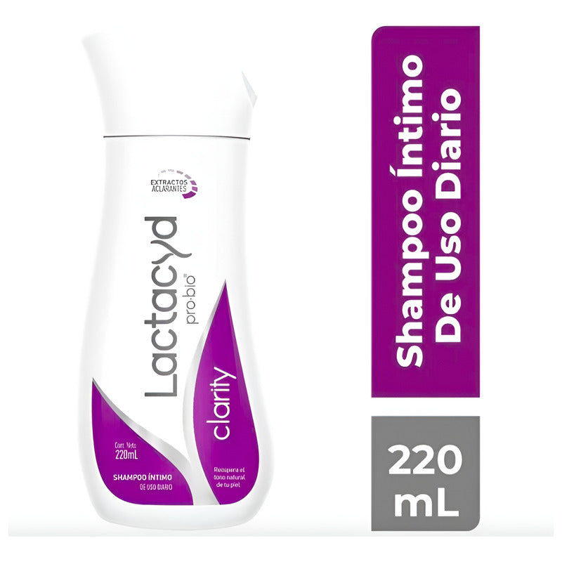 Shampoo Íntimo Lactacyd Pro Bio Clarity 1 Pieza De 220ml